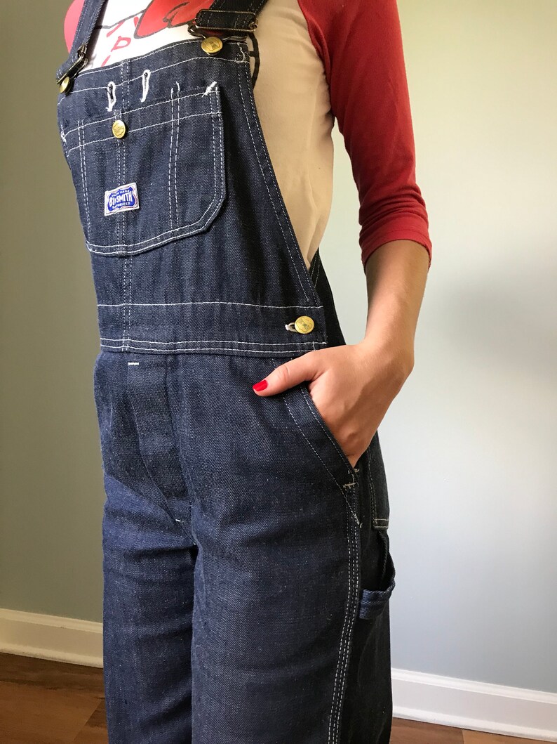 Vintage 60s Big Smith Denim Overalls image 8