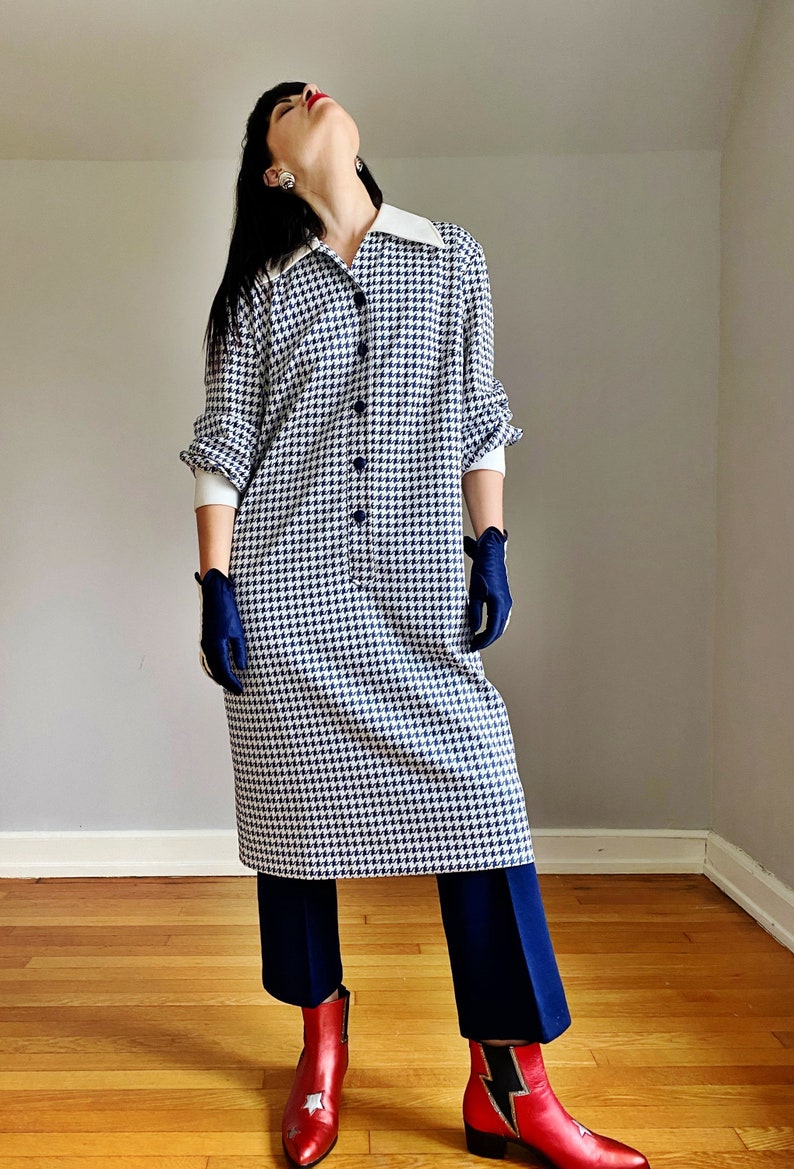 Vintage 60s Houndstooth Separates image 1