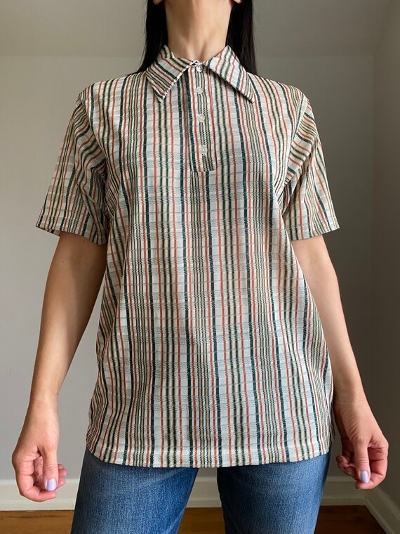 Vintage 80s Menswear Polo