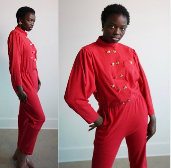 Vintage 80s Captains Resort Jumpsuit