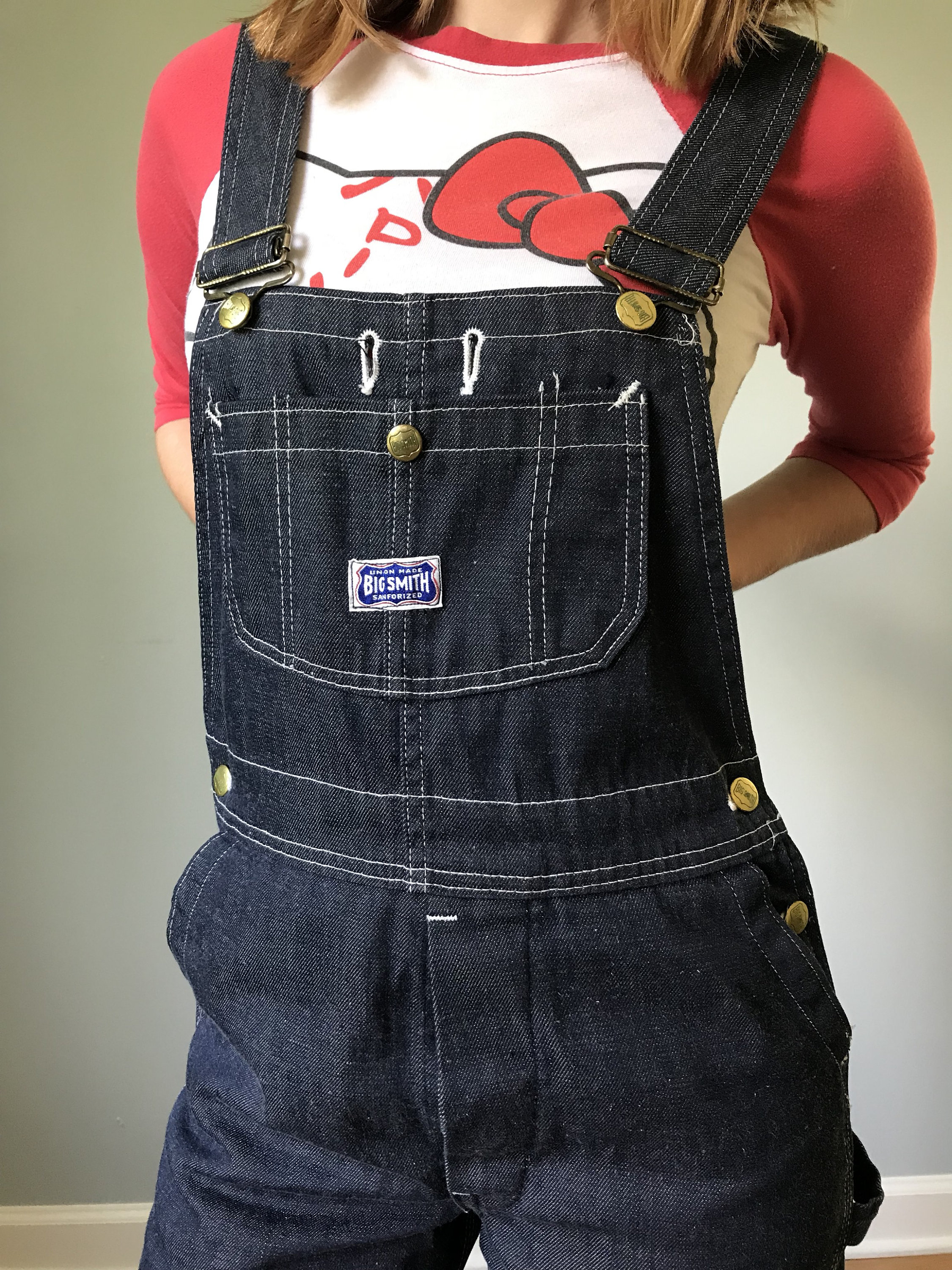 ヴィンテージ 60年代 ビッグスミス デニム オーバーオール