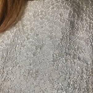 Vintage 60s Pearlescent Brocade Shell Top image 4