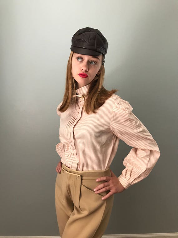 Vintage Pinpoint Oxford Striped Shirt
