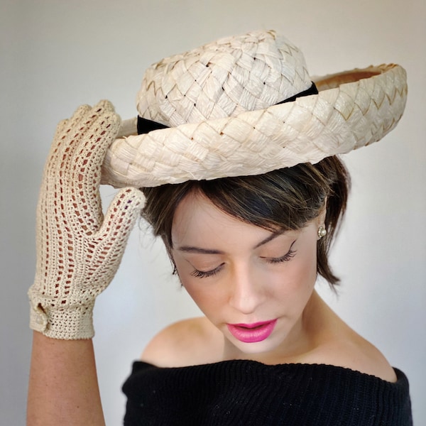 Knit Breton Hat main image 1