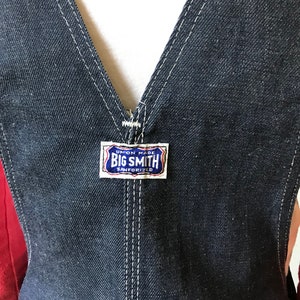 Vintage 60s Big Smith Denim Overalls image 10