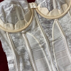 Vintage Bridal Lace Corset image 10