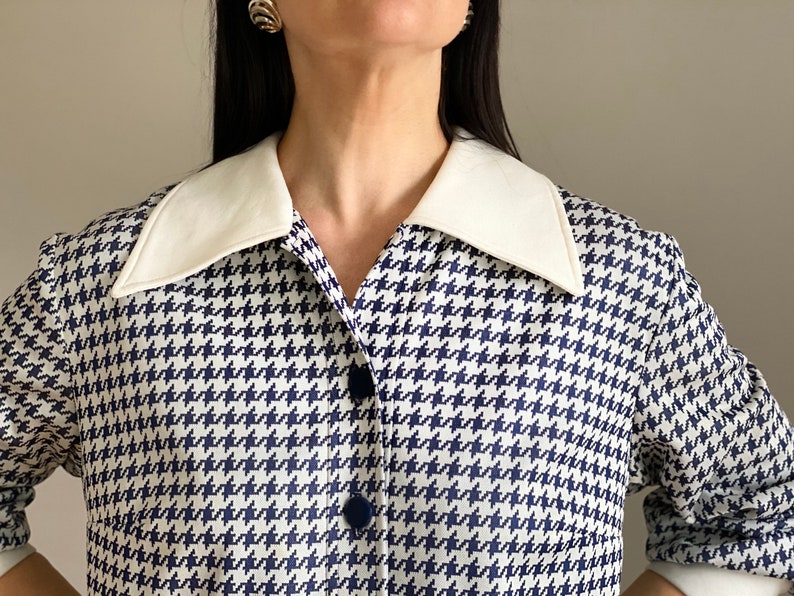 Vintage 60s Houndstooth Separates image 4