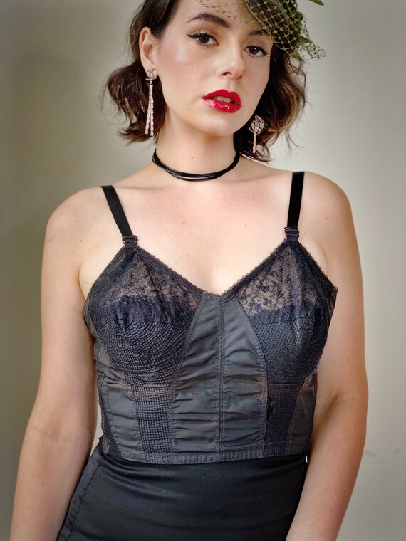 Vintage 50s Bullet Bra Cami