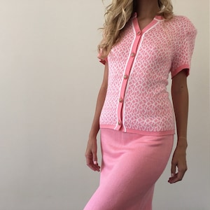 Chanel Pink Sweater Etsy