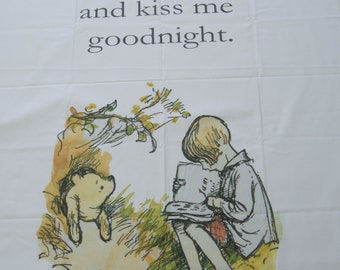 Winnie the Pooh 1 Metre Fabric for quilting or nursery