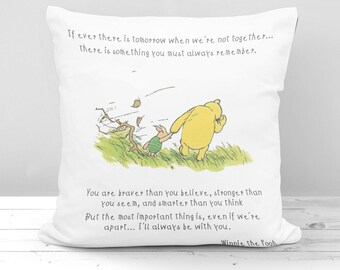 Winnie the Pooh Ever Comes A Day Cushion