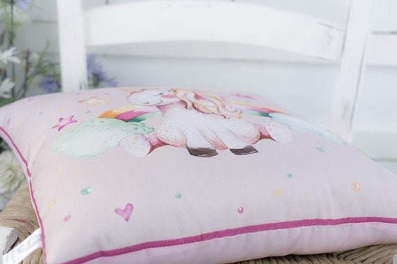 Unicorn Pillow For Unicorn Decor Girls Bedroom Baby Girl Nursery Complete Cushion