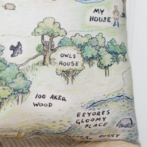Hundred Acre Wood Map Cushion image 6