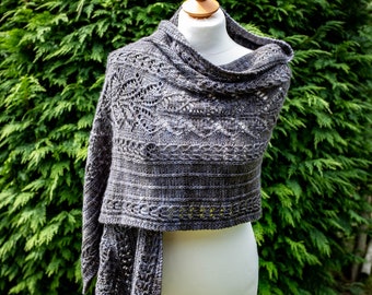 The Blackstone Wrap - Knitting Pattern/DIY Instructions