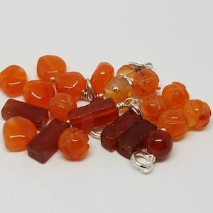 Tiny Carnelian Add A Charm - for your charm necklace
