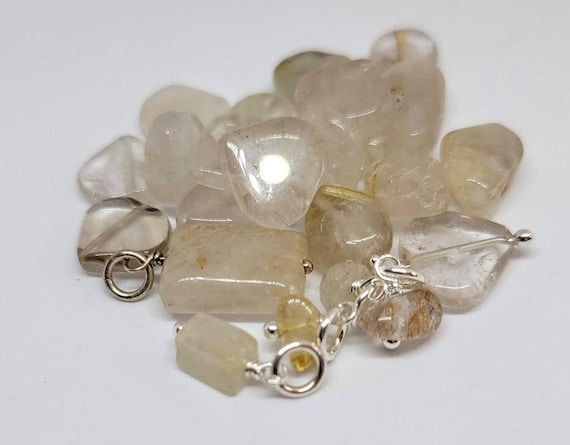 Hand Wrapped Rutilated Quartz Add a Charm
