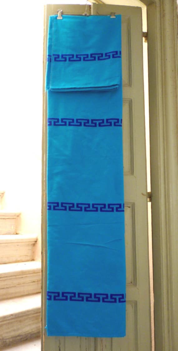 Single bed cover Greek product Modern countrystyle Colorful throw Traditional woven bedspread in the electric loom