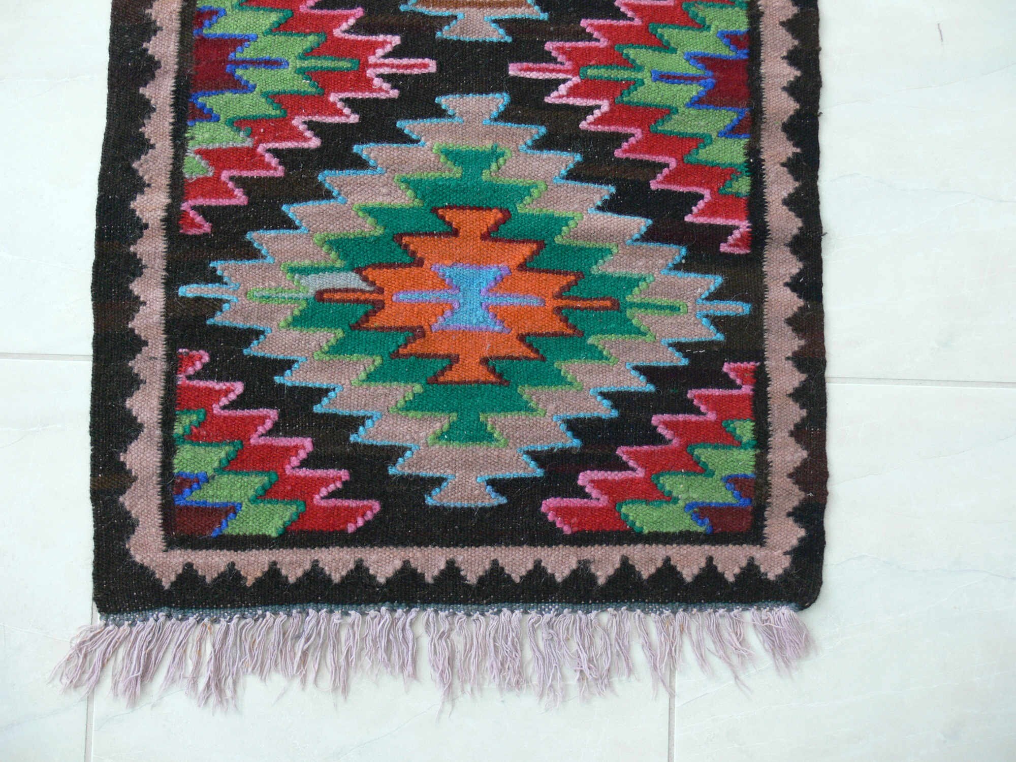 Tapis Kilim Tissé à la Main, 2000s en vente sur