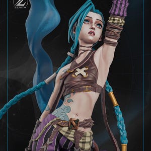 Arcane jinx figure - Etsy 日本