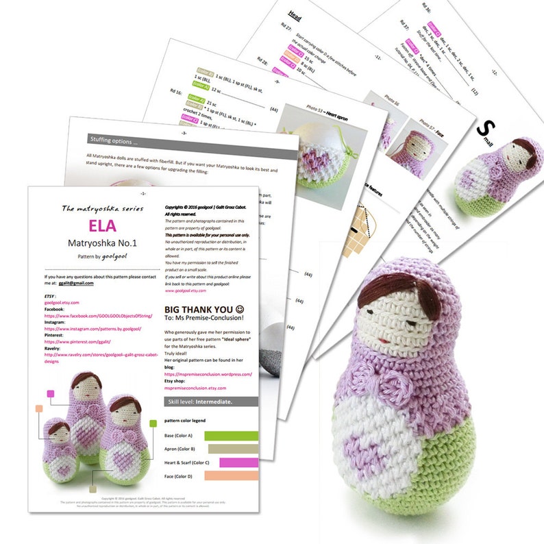 钩 编 俄 罗 斯..来 自 静 若 止 水 的 图 片 分 享-堆 糖 Crochet dolls, Crochet crafts, Crochet patt