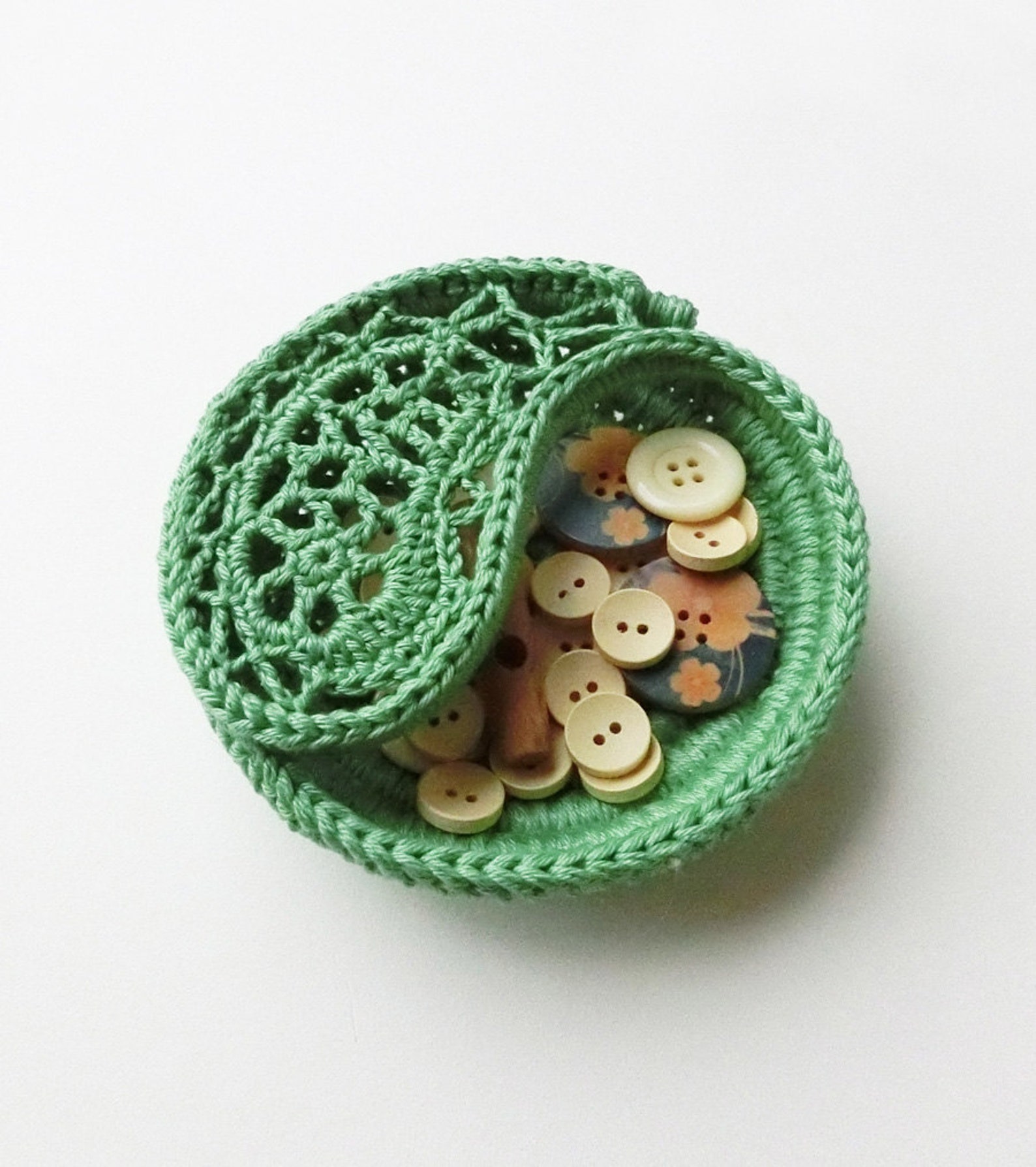 Crochet Pattern Gift for Her Yin Yang Jewelry Dish 4. Etsy