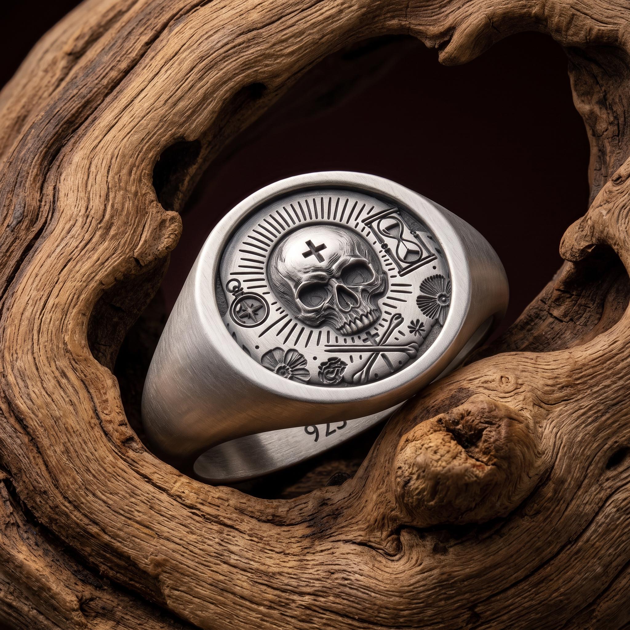 Memento mori ring - Etsy 日本