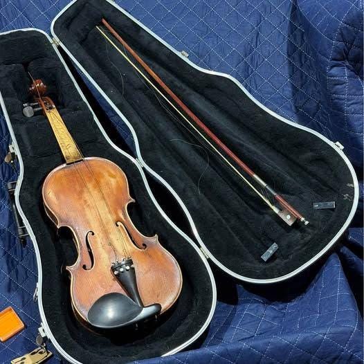 Antique Wooden Violin Case - Etsy