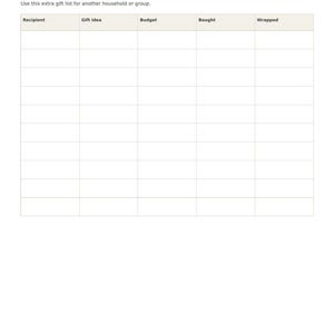 Christmas Gift Tracker and Holiday Budget Planner, 19 Printable Pages, Gift List, Secret Santa, Card Log, Thank You Tracker, Letter A4 image 11