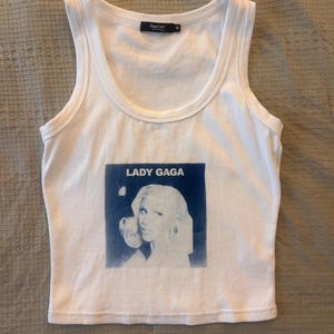 Lady Gaga Vintage Tank - Etsy