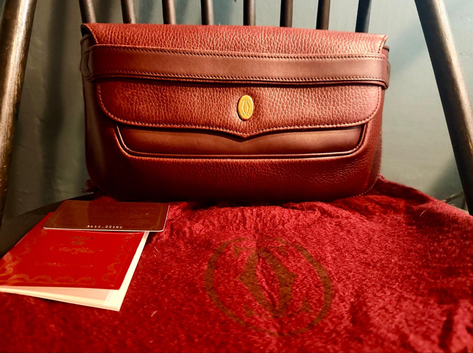 Burgundy Cartier Bag - Etsy