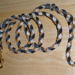Guinzaglio per cani in pelle, 5/8" X 72", pelle Latigo, pelle pesante, addestramento all'obbedienza, moschettone a forbice in ottone massiccio, realizzato a mano negli Stati Uniti da Don Willett immagine 12
