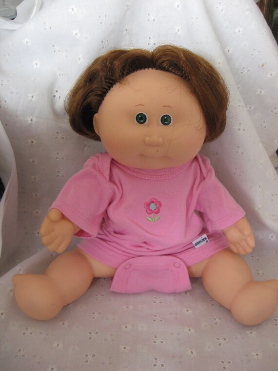 1982 Hard plastic body Cabbage Patch Kids Doll with Brown Etsy