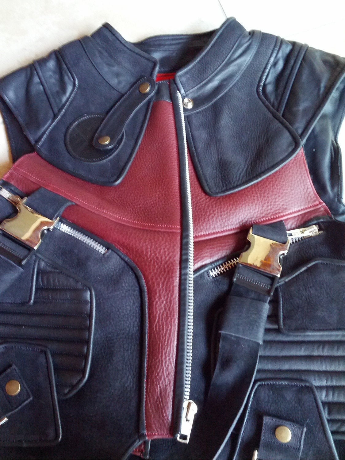 Custom Leather Jacket Based on Hawkeye From Avengers - Etsy