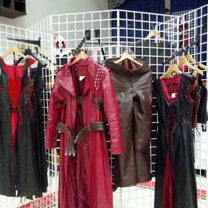 Devil May Cry Dante Cosplay Custome Outfit Red Windbreaker Pants