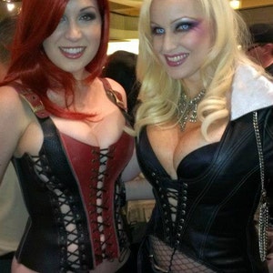 Leather Overbust Corset