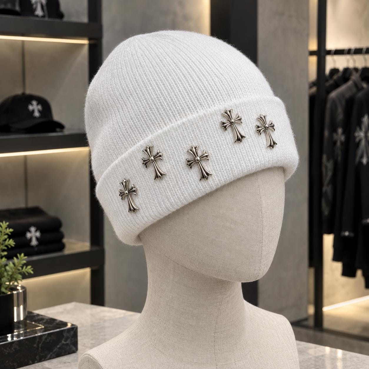 Chrome Hearts Beanies - Etsy