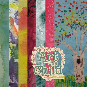 The Art of a Child Digital Scrapbook Kit