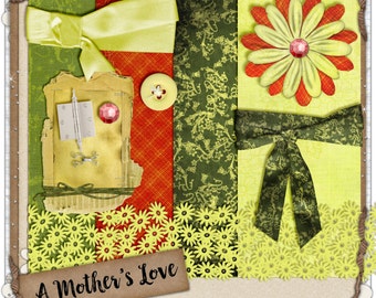 A Mother's Love Digital Scrapbook Mini-Kit