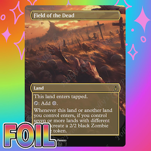 Field of the Dead Mtg - Etsy
