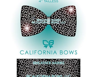 Scatter 10ss 4&quot; Tailless Cheer Bow Rhinestone Template Download