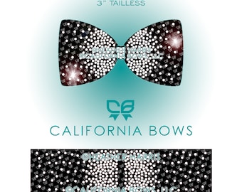 Lara 3&quot; Cheer Bow Rhinestone Tailless Template Download