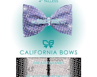 Paparazzi 4" Cheer Bow Rhinestone Tailless Download