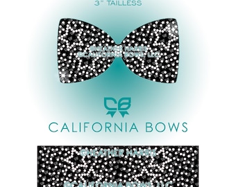 Liberty 3&quot; Cheer Bow Rhinestone Template Download