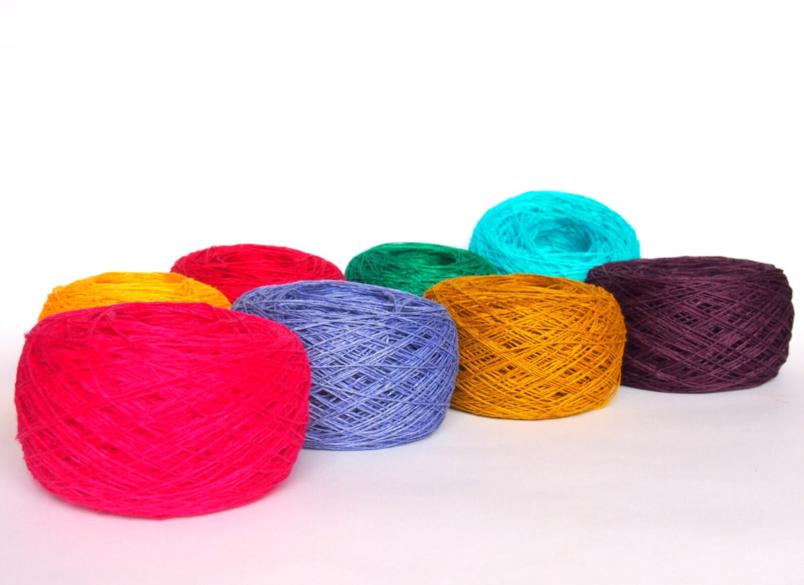 8 Balls Summer LINEN YARN, 100 Linen Yarn Various Colors, High Quality