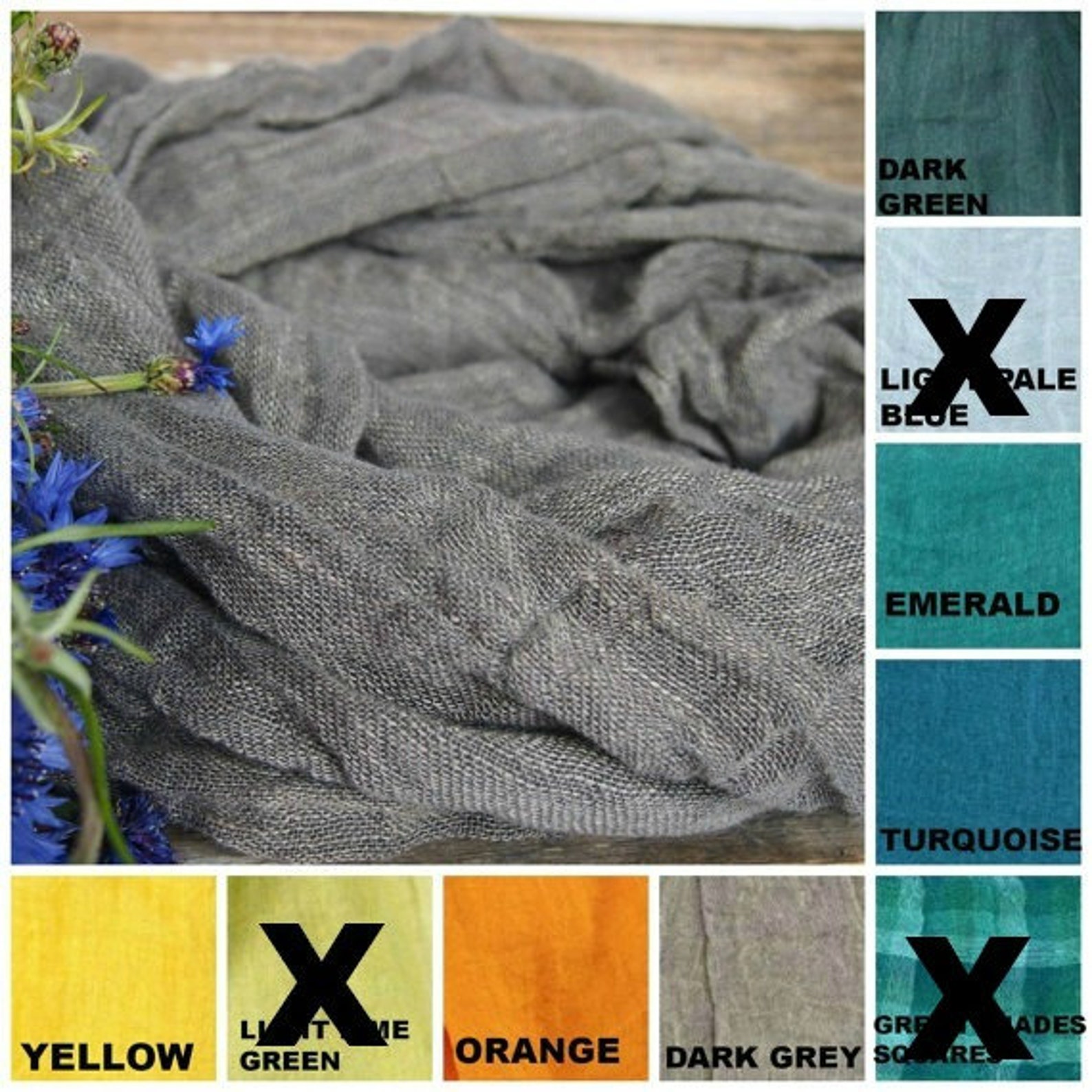 LONG SCARF LIVING IN COLOUR main image 1