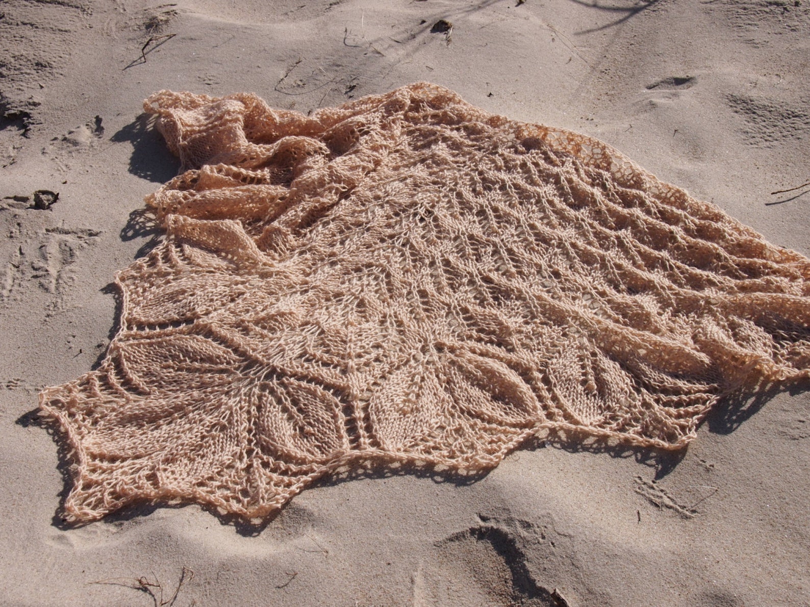 schals knitted shawl