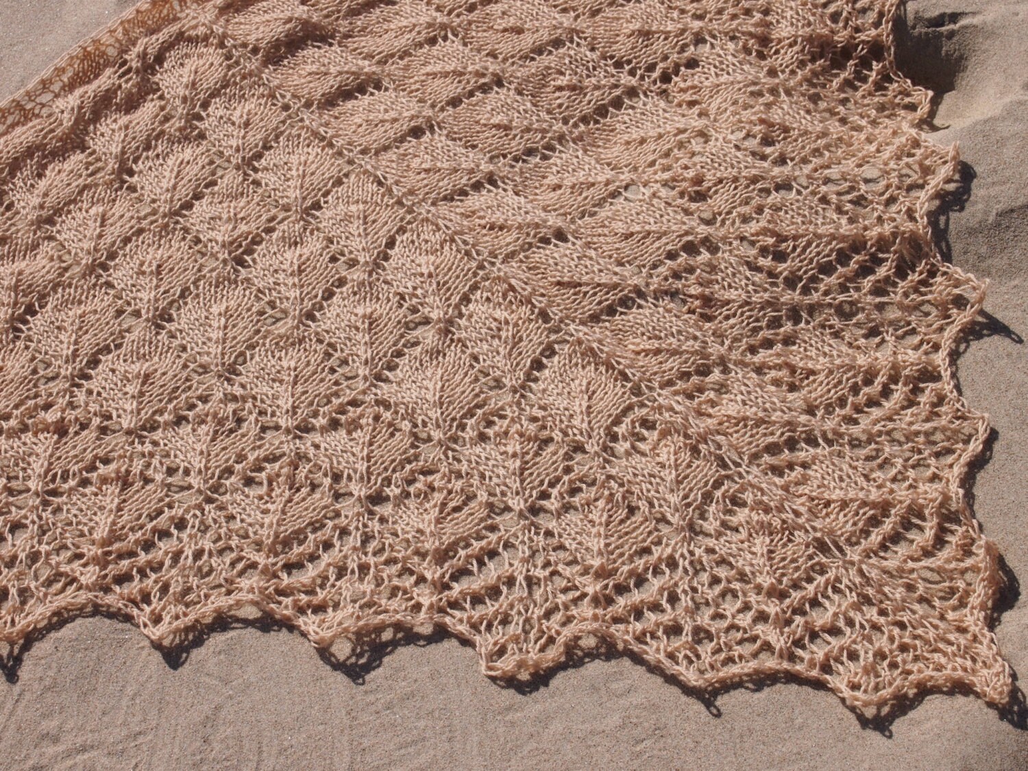 knitted shawl for ladies