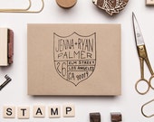 Custom Hand Drawn Address Stamp