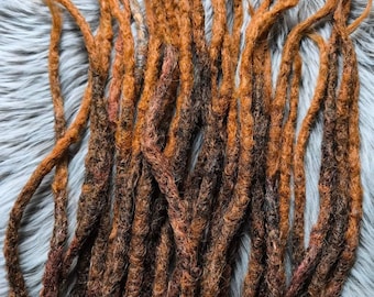 CLEARANCE SALE [accent kit] 16 de temporary synthetic dread extensions knotty natural look locks dreadlock dreadlocks ombre iconic faux lox