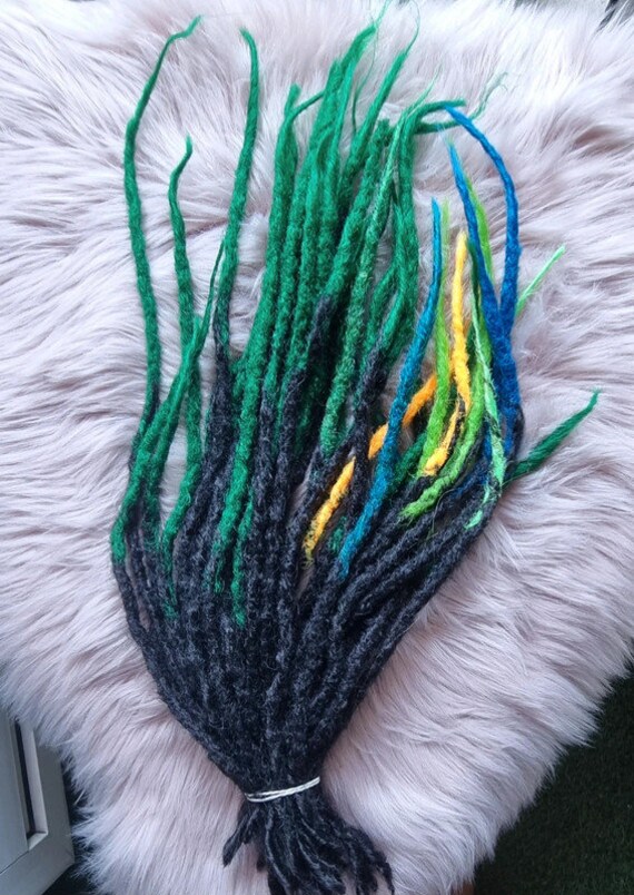 Knotty Synthetic Dreads Dreadlocks Hair Extensions Synthetic dreadlock extensions and installation services  main image 4